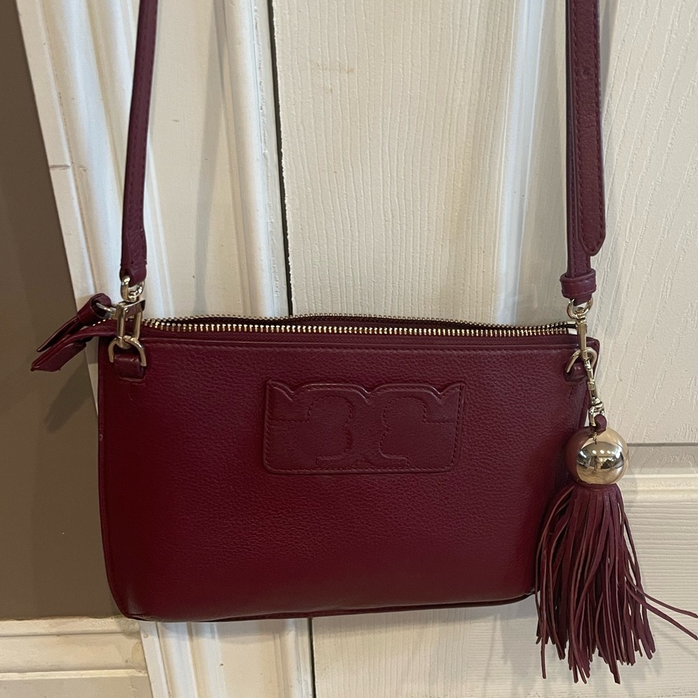 Maroon Tory Burch Small Shoulder bag